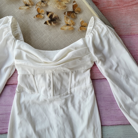 Princess Polly White Dress (FIRM PRICE) - Picture 7 of 8